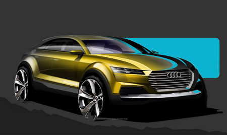 Audi Q4 Concept Showcar Peking 2014