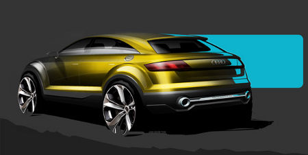 Audi Q4 Concept Showcar Peking 2014