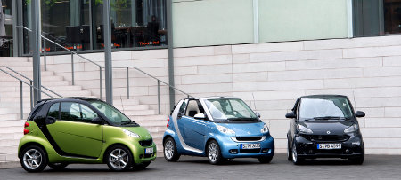 smart fortwo Familie